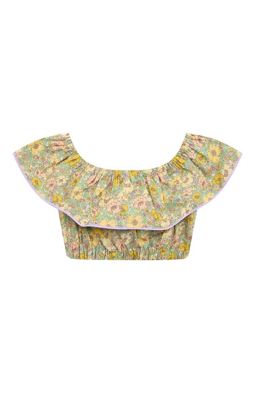 Хлопковый топ Paade Mode Жёлтый, фото 2