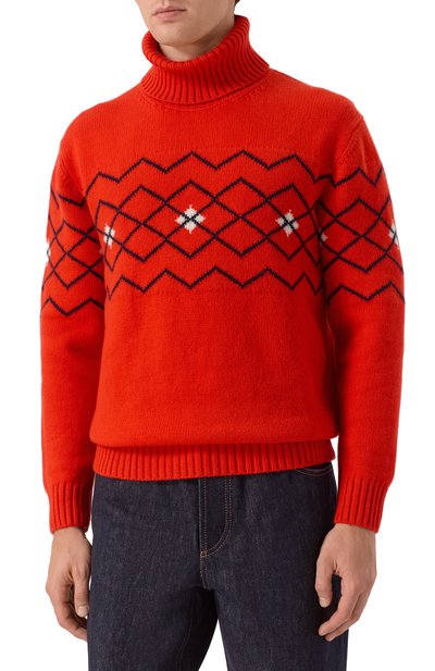 Свитер из шерсти и кашемира KITON, арт. UMM071803, фото 3