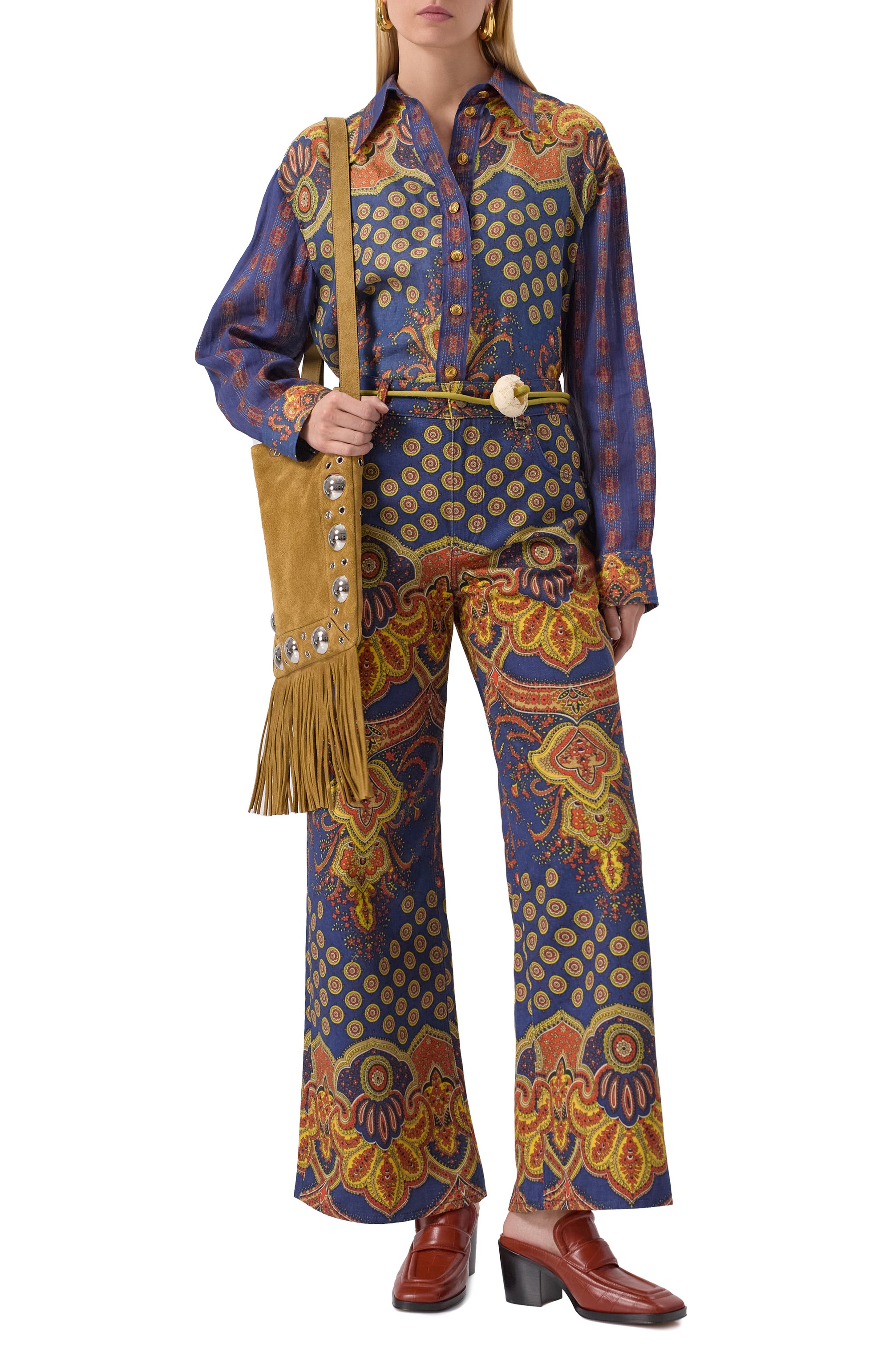 Джинсы VALENTINO, арт. 6B3DD00094P, фото 2