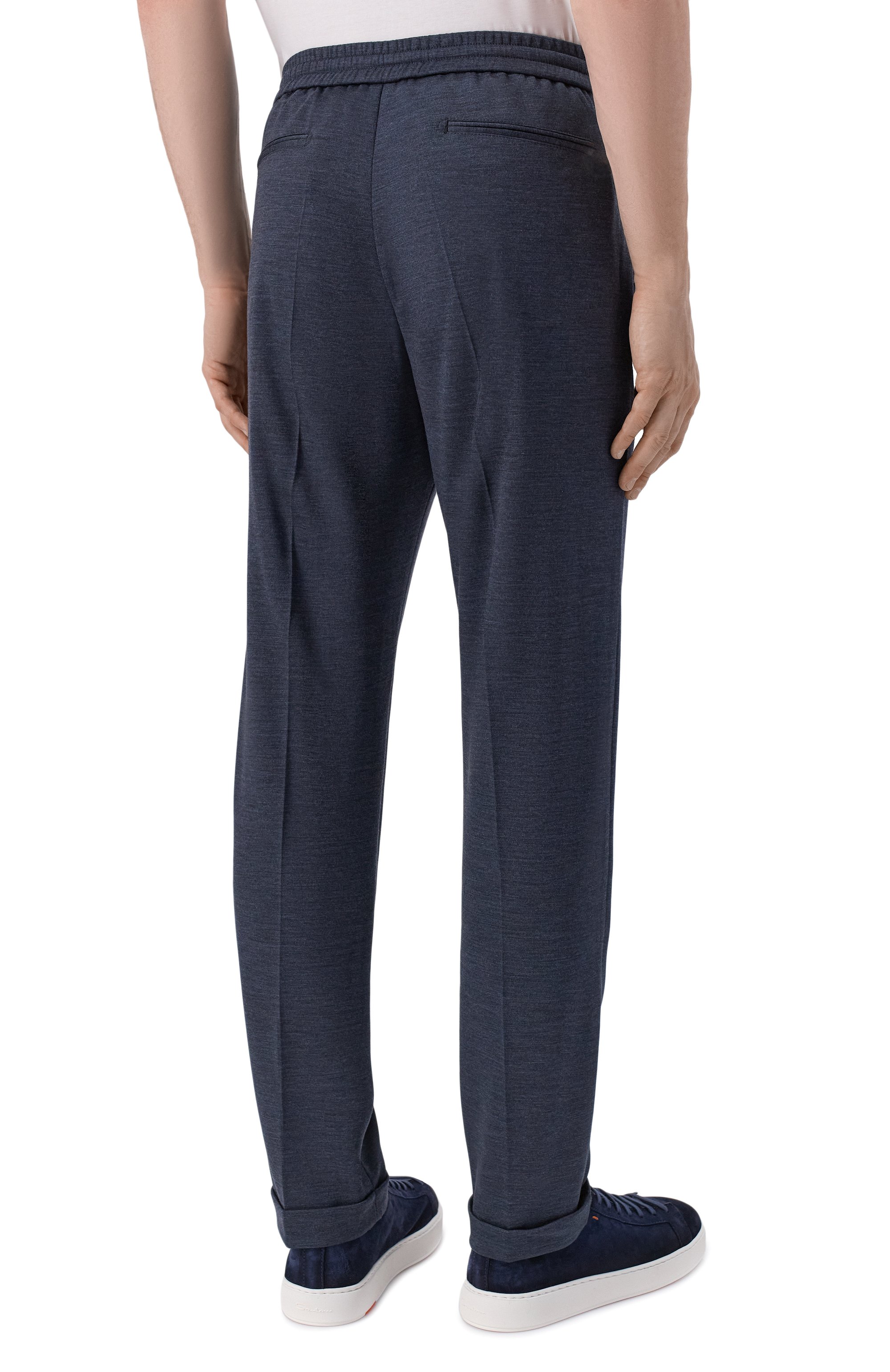 Шерстяные брюки MARCO PESCAROLO, арт. CARACCI0L0/53Y19_001, фото 4