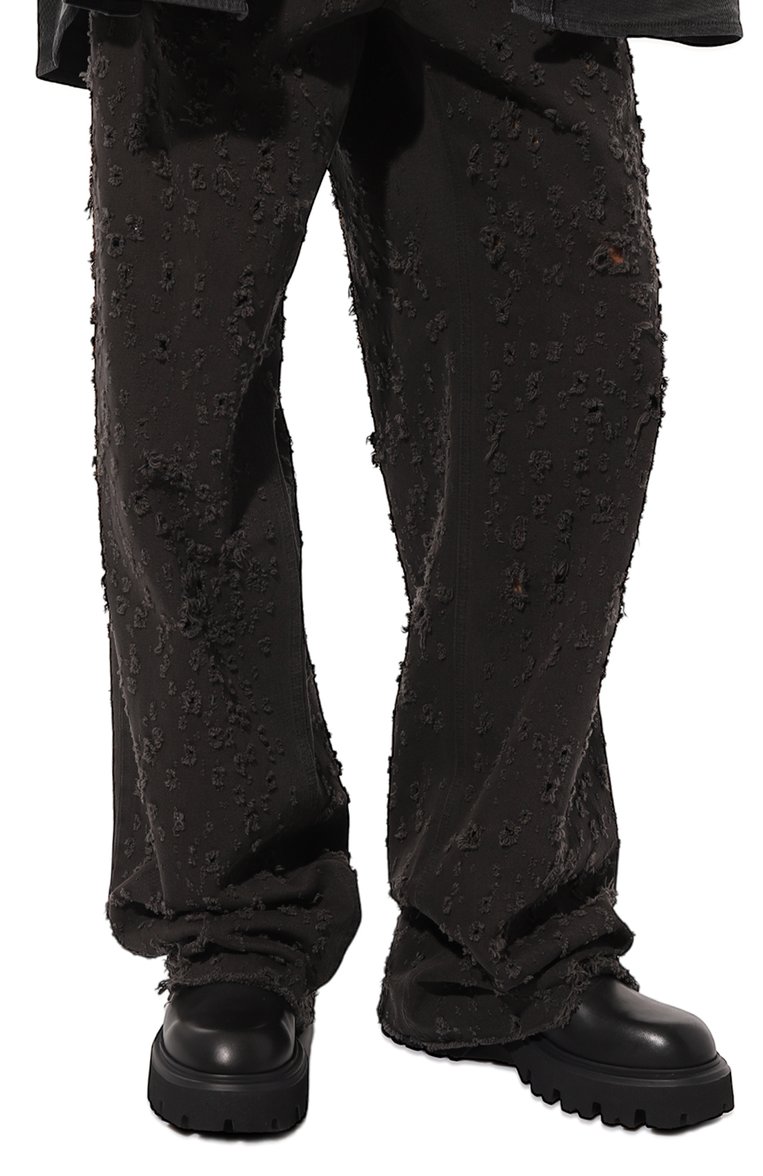 Мужские кожаные челси MATTIA CAPEZZANI черного цвета, арт. M2152/VITELL0 | Фото 3 (Каблук высота: Высокий; Материал внутренний: Натуральная кожа; Материал сплава: Проставлено; Материал утеплителя: Без утеплителя; Подошва: Массивная; Драгоценные камни: Проставлено; Мужское Кросс-КТ: Сапоги-обувь, Челси-обувь)