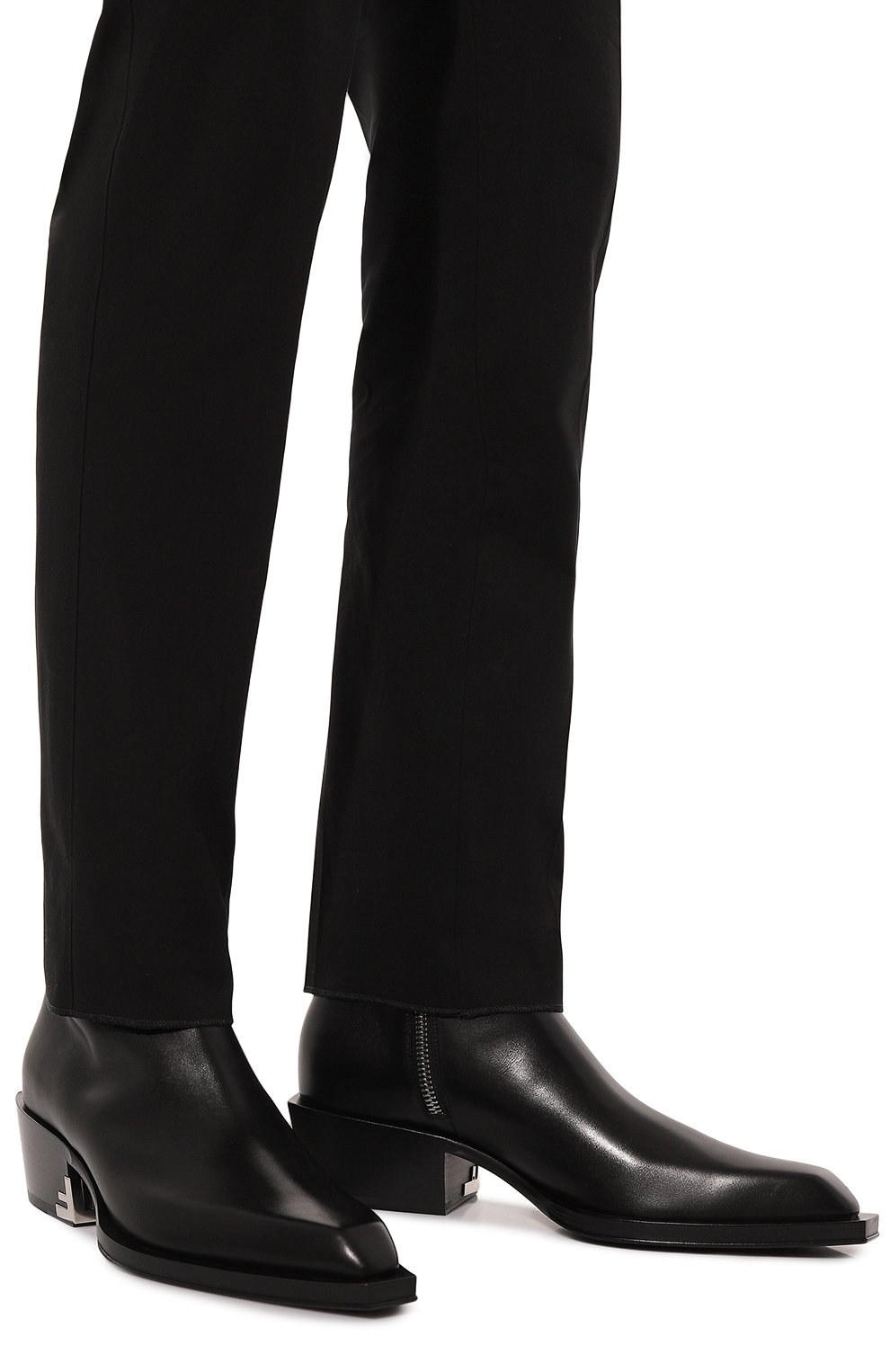 Кожаные казаки FENDI, арт. 7U1615 NA7, фото 3