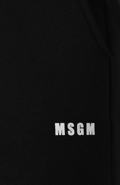 Хлопковые джоггеры MSGM, арт. 2741MDP64 195799, фото 5