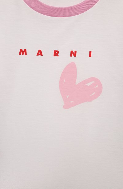 Хлопковый лонгслив MARNI, арт. M01250/M00RF, фото 3