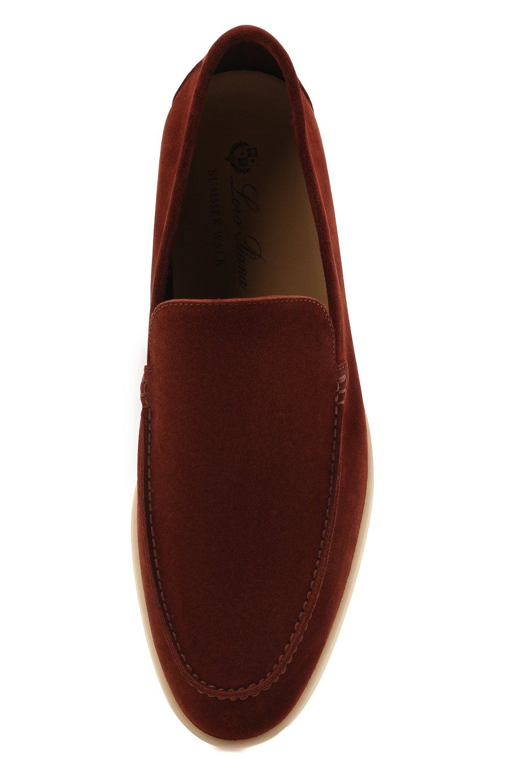 Замшевые лоферы summer walk LORO PIANA, арт. FAE8124, фото 5
