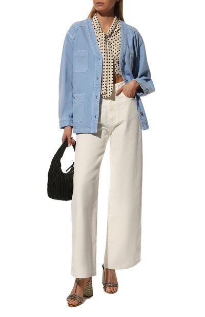 Джинсовая куртка MIU MIU, арт. ML837-1Z7Y-F0076, фото 2