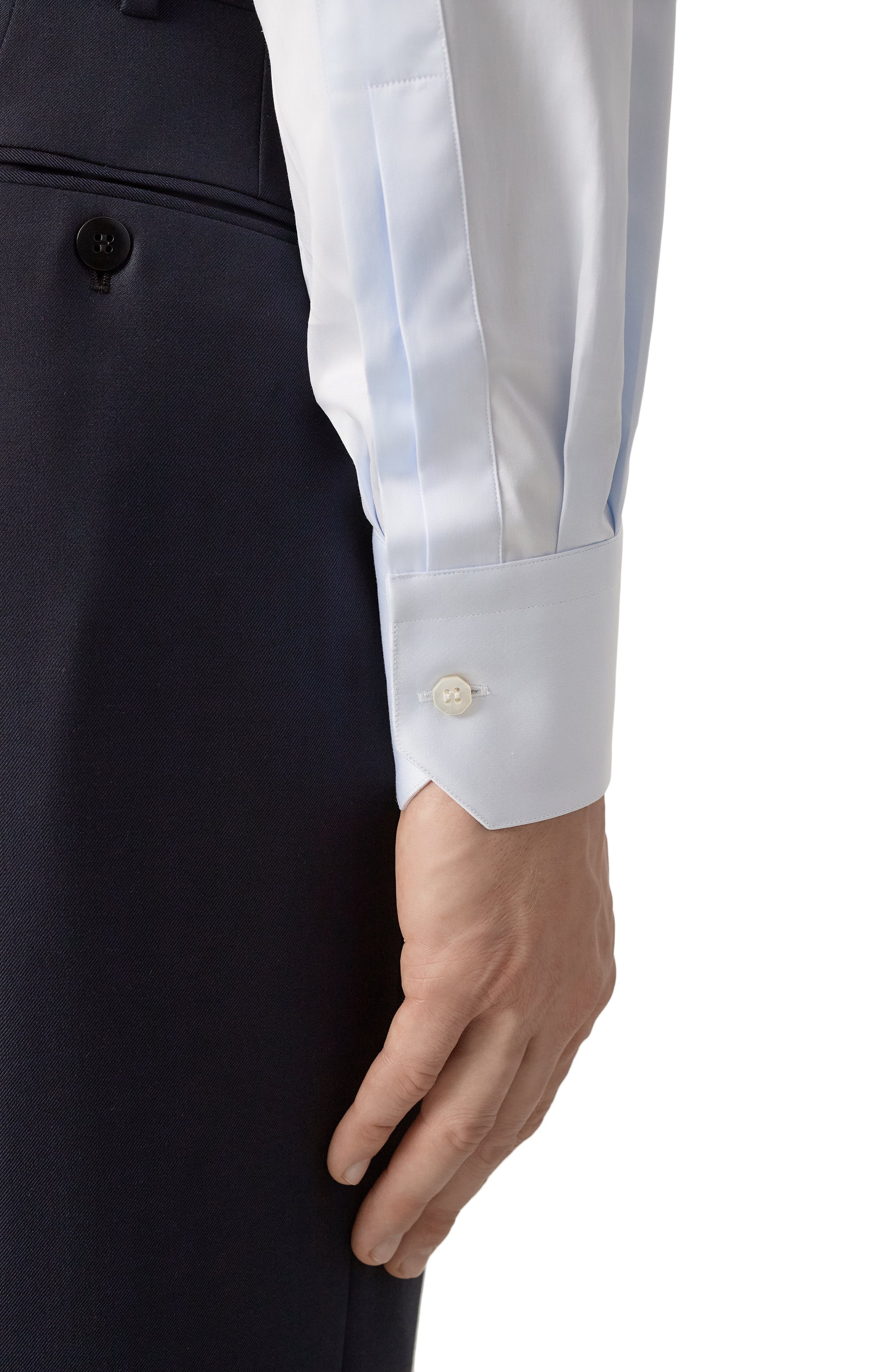 Хлопковая сорочка STEFANO RICCI, арт. MC007132/BN2943, фото 5