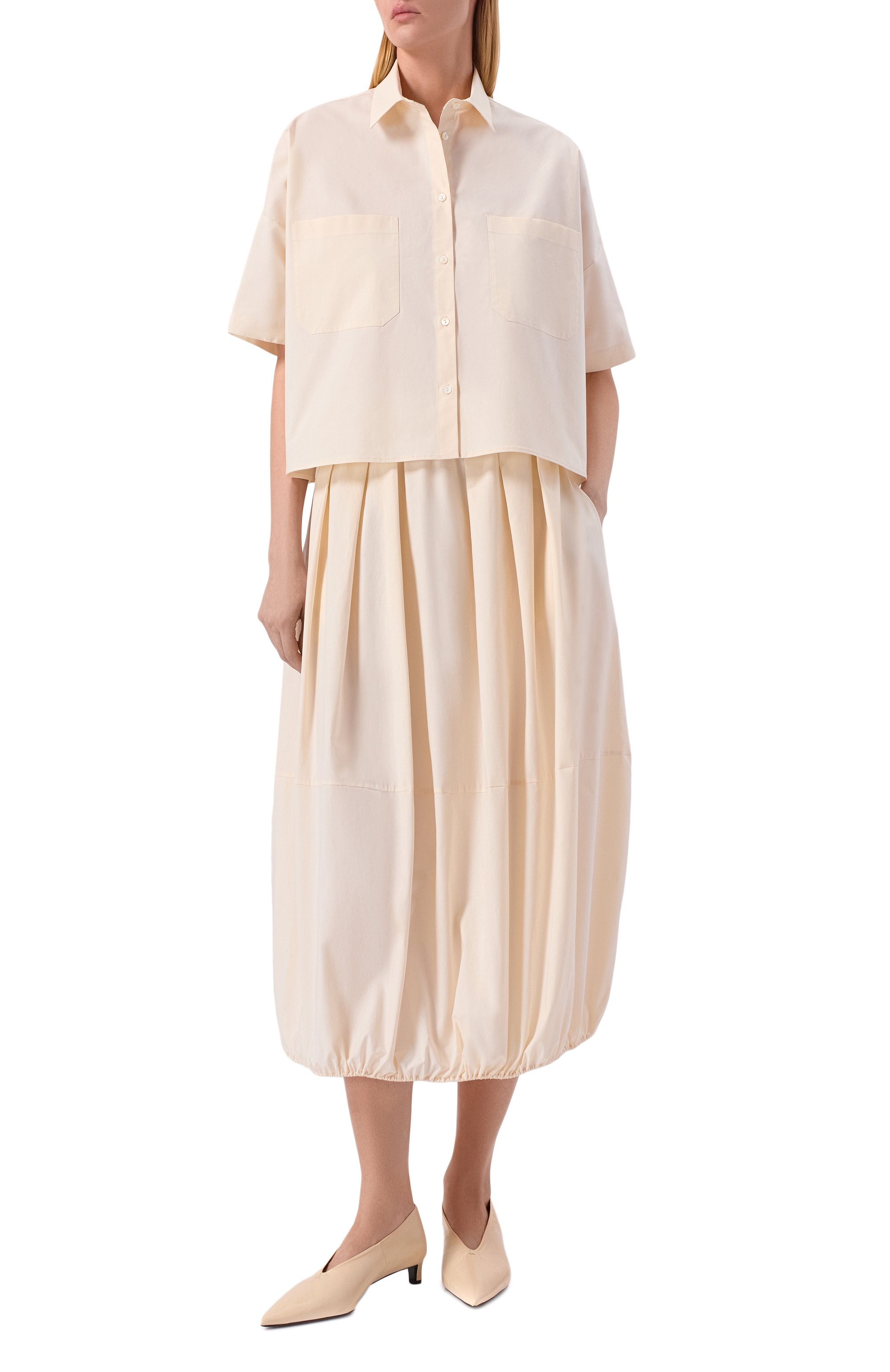 Хлопковая юбка ANTONELLI FIRENZE, арт. Q9774/135B, фото 2