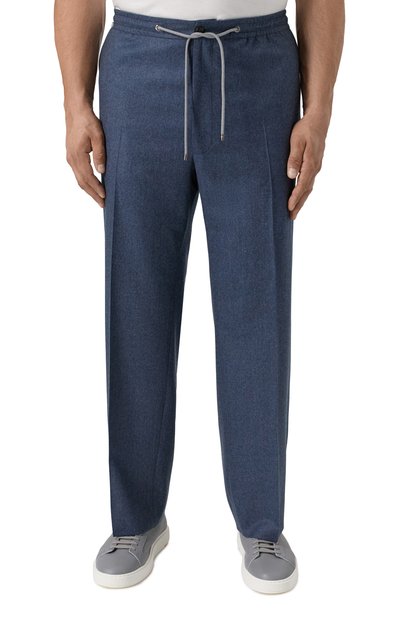 Шерстяные брюки CORNELIANI, арт. 264L27-2618111, фото 3