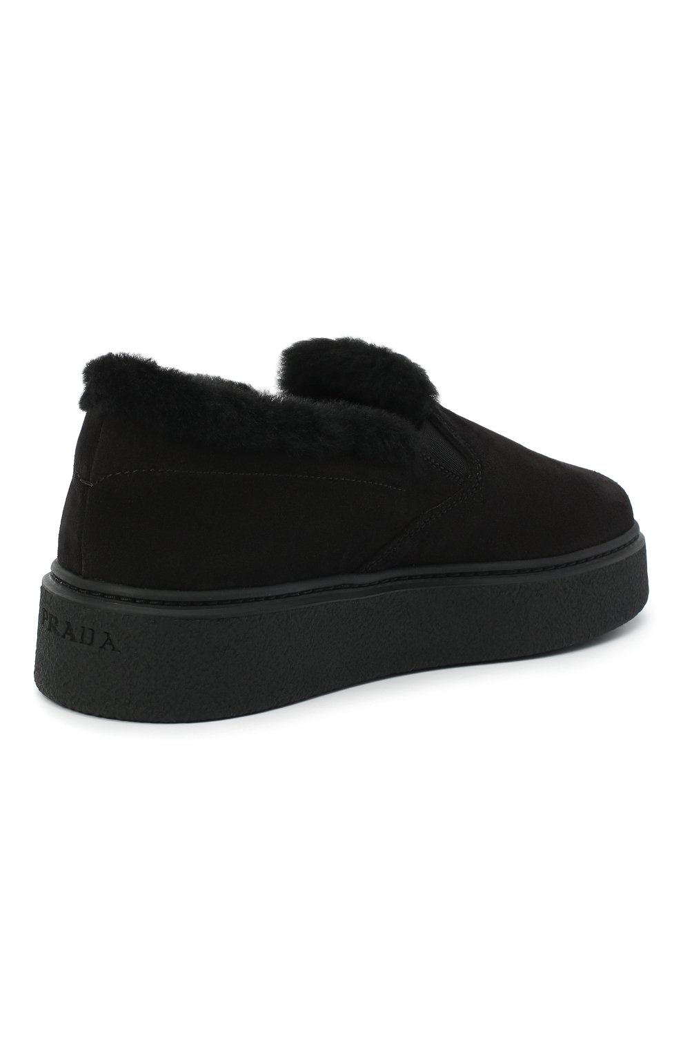 Замшевые слипоны PRADA, арт. 1S484M-JFT-F0002-ZF45, фото 3