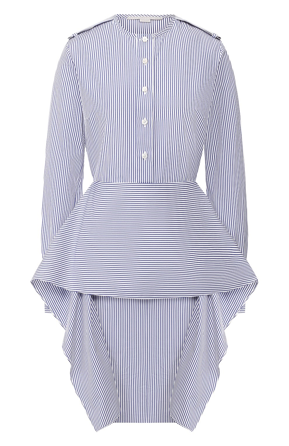 Хлопковое платье STELLA MCCARTNEY белого цвета по цене 72700 руб., арт. 577056/SNA06, фото 1 Хлопковое платье STELLA MCCARTNEY, арт. 577056/SNA06, фото 1