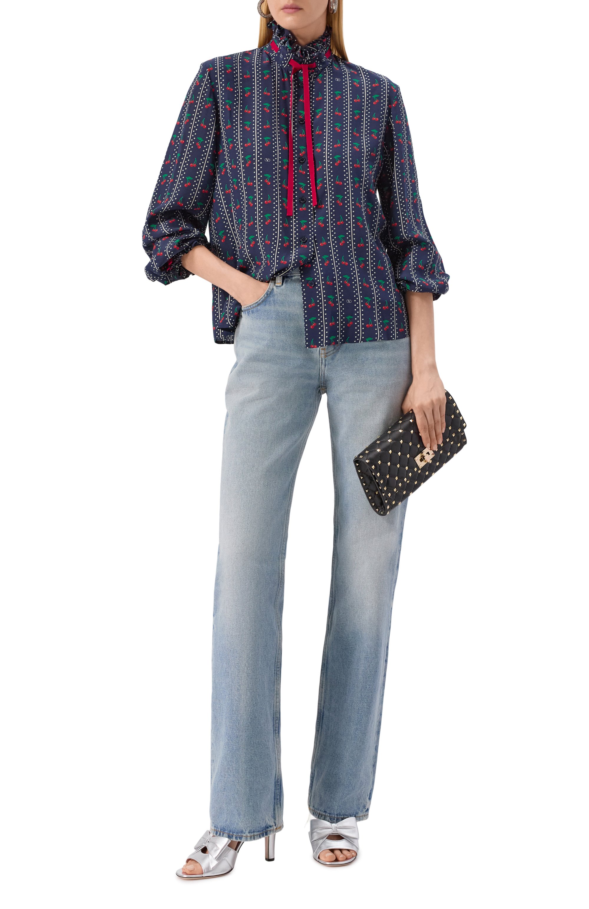 Клатч rockstud spike VALENTINO, арт. 7W2B0137/NAP, фото 7