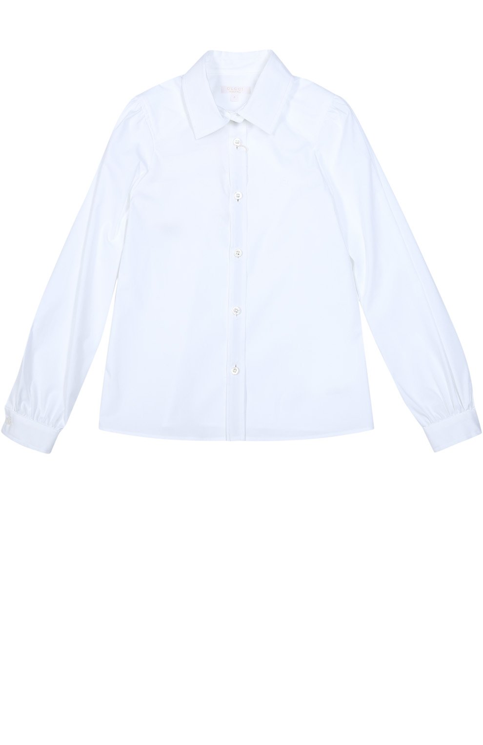 Блуза GUCCI белого цвета по цене 17950 руб., арт. 324179/ZB365, фото 1 Блуза GUCCI, арт. 324179/ZB365, фото 1