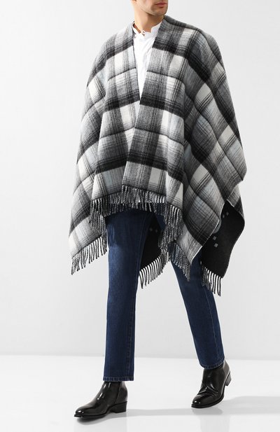 Шерстяное пончо GUCCI, арт. 553118/4G200, фото 2
