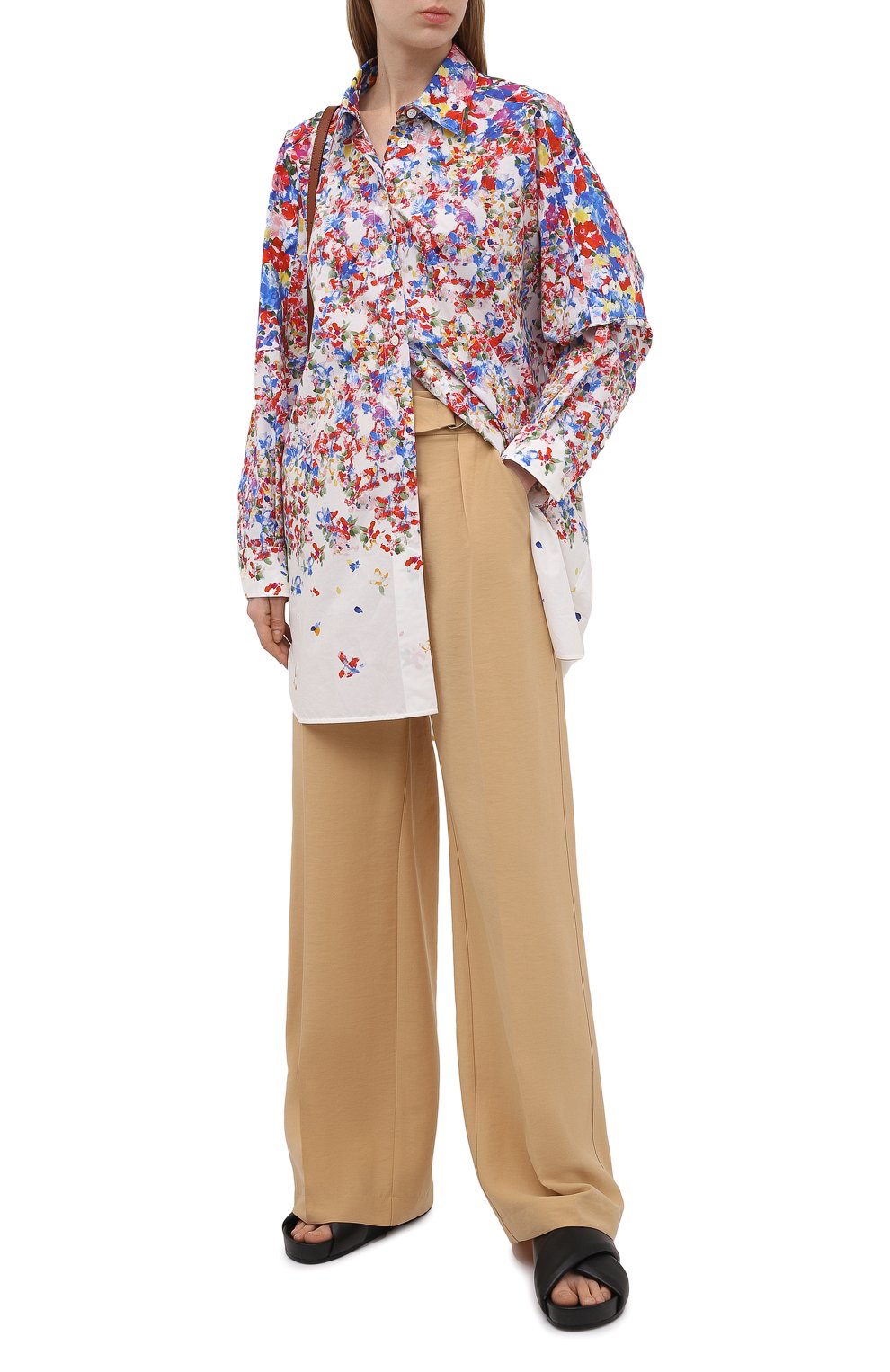 Хлопковая рубашка PHILOSOPHY DI LORENZO SERAFINI, арт. A0213/2143, фото 2