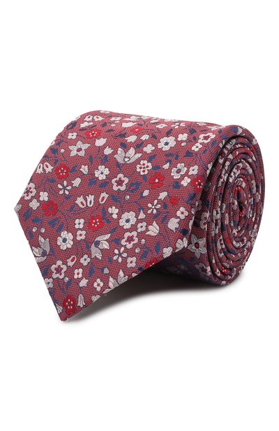 Мужской шелковый галстук CANALI, арт. 18/HJ03144