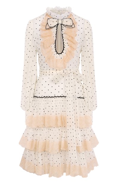 Женское шелковое платье VALENTINO, арт. 6B0VAD40/93M