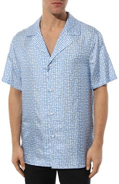Шелковая рубашка BALMAIN, арт. AH2HN012SC39, фото 3