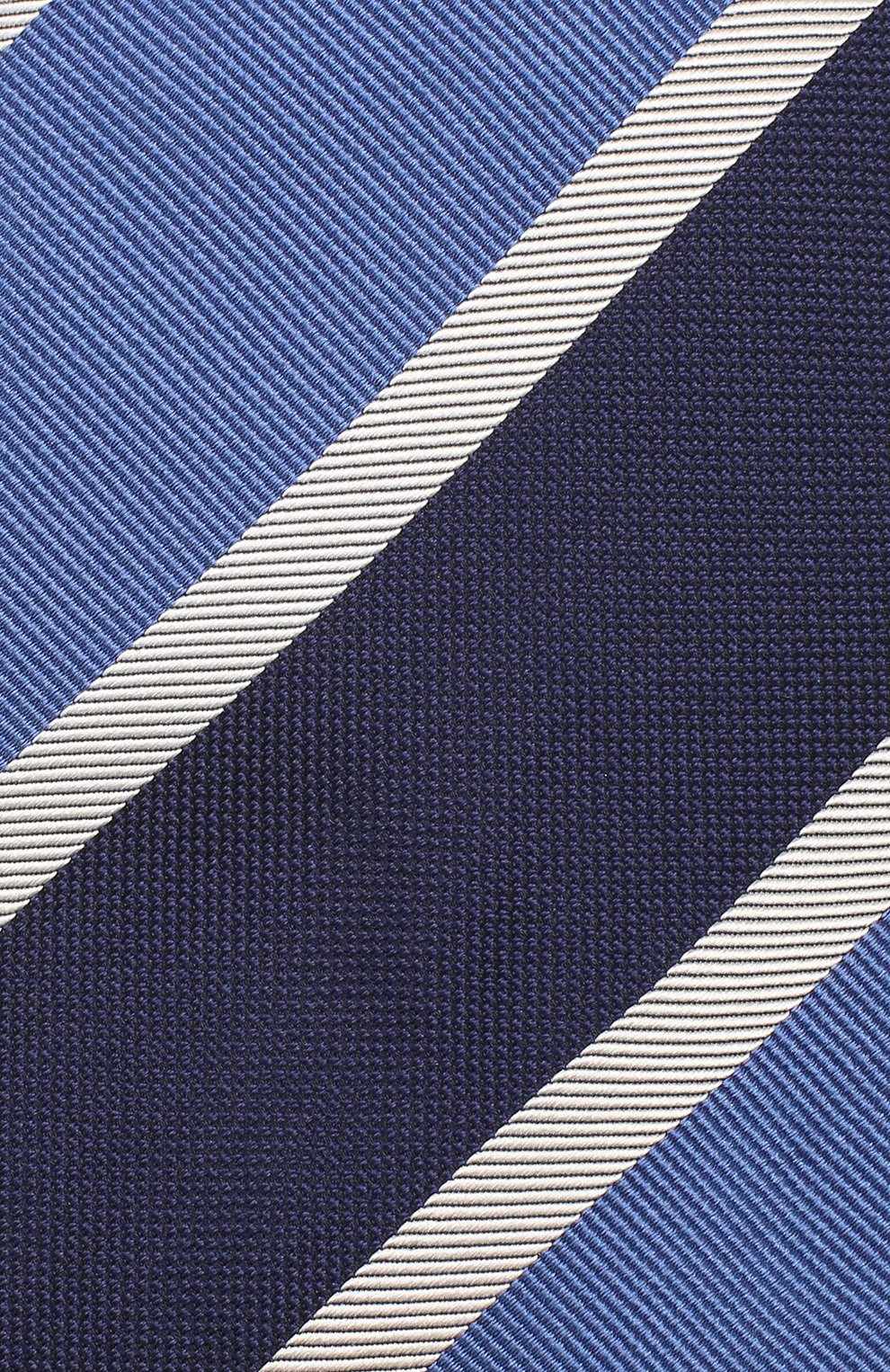 Шелковый галстук CORNELIANI синего цвета по цене 12050 руб., арт. 85U302-0120316/00, фото 3 Шелковый галстук CORNELIANI, арт. 85U302-0120316/00, фото 3