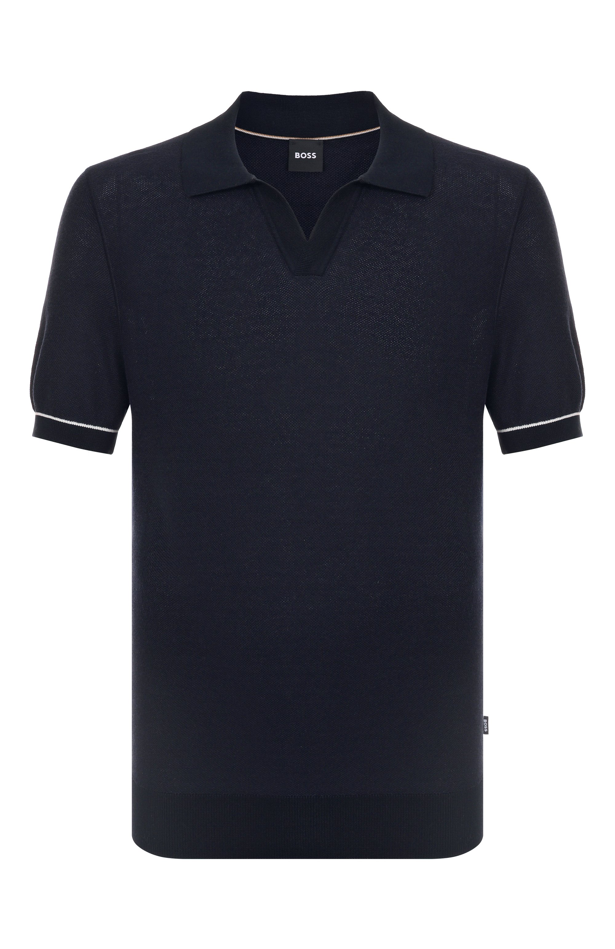 Поло из хлопка и лиоцелла BOSS, арт. 50537654, фото 1
