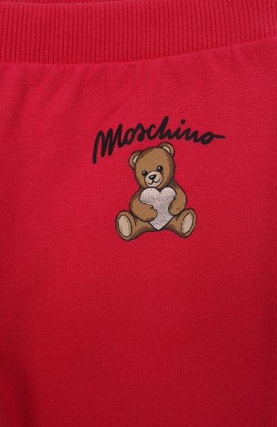Хлопковые брюки MOSCHINO, арт. HCP050/LDA14/4-8, фото 3