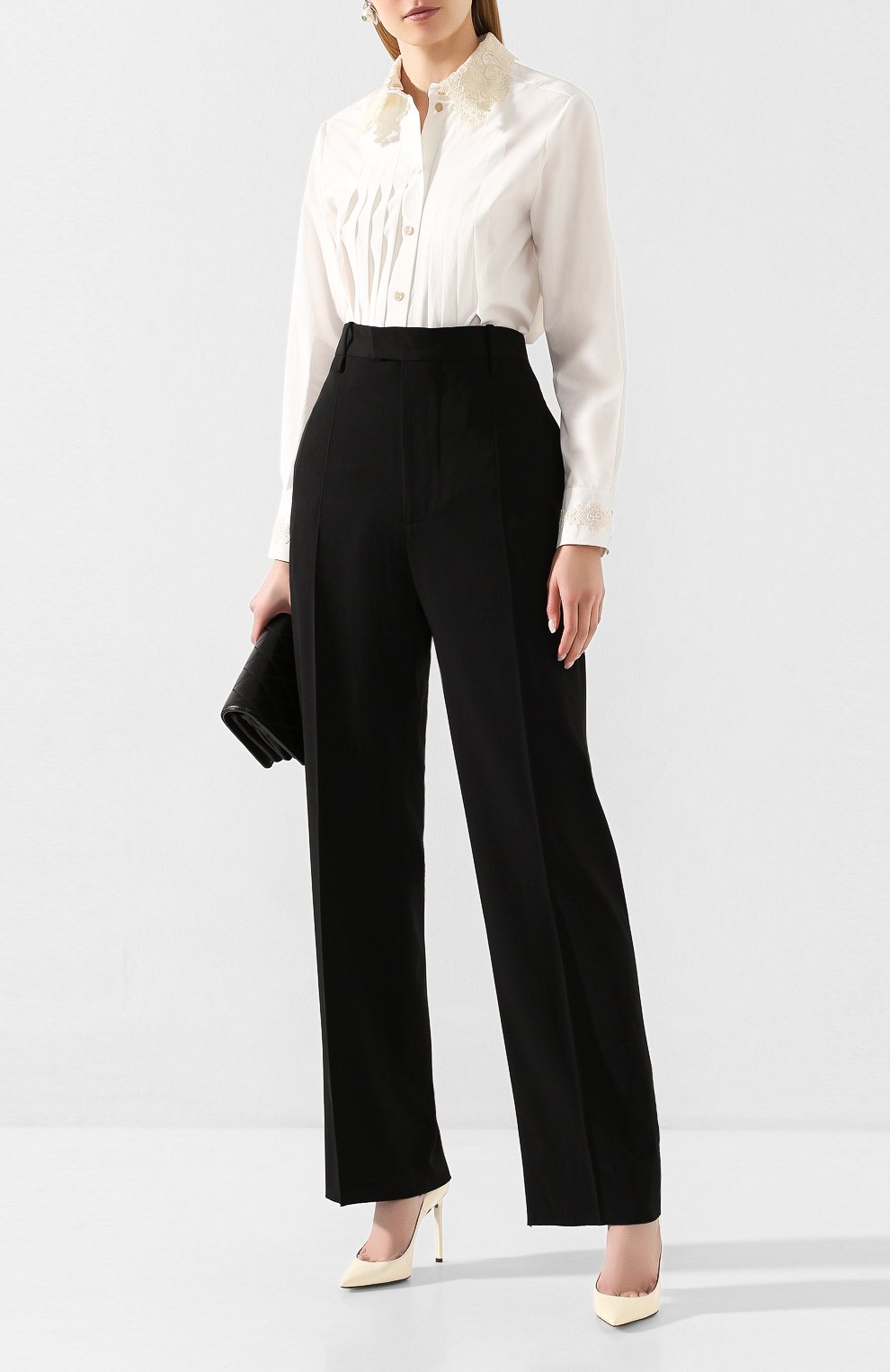 Хлопковая рубашка GUCCI, арт. 609447/ZADQ4, фото 2
