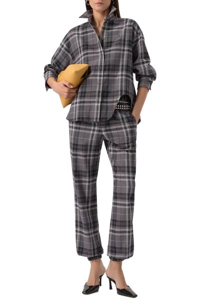 Хлопковые джоггеры THE ATTICO, арт. 250WCP00257/CCC050AA, фото 2