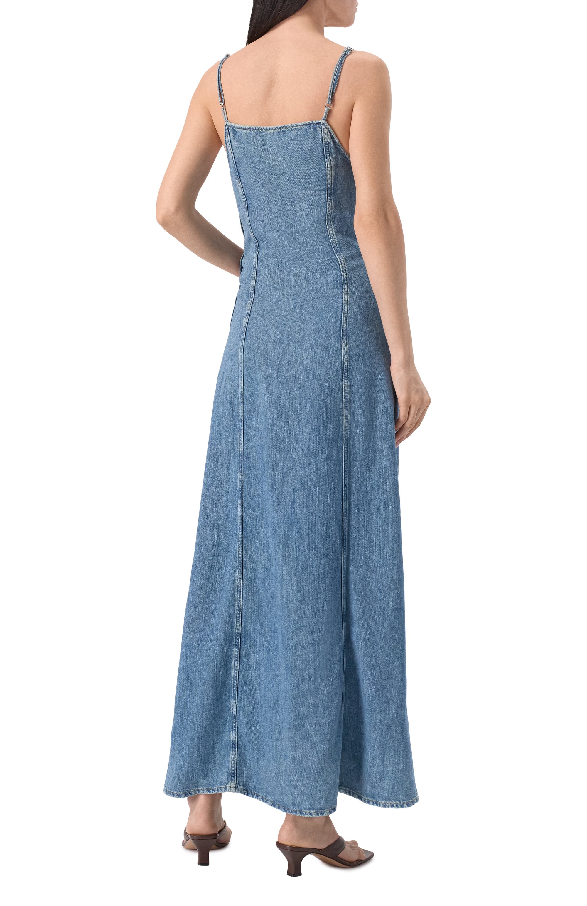 Джинсовое платье 7 FOR ALL MANKIND, арт. 7U016U03AIA, фото 4