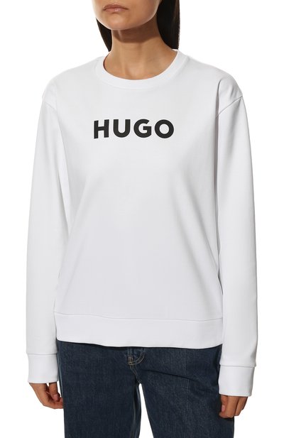 Хлопковый свитшот HUGO, арт. 50470571, фото 3