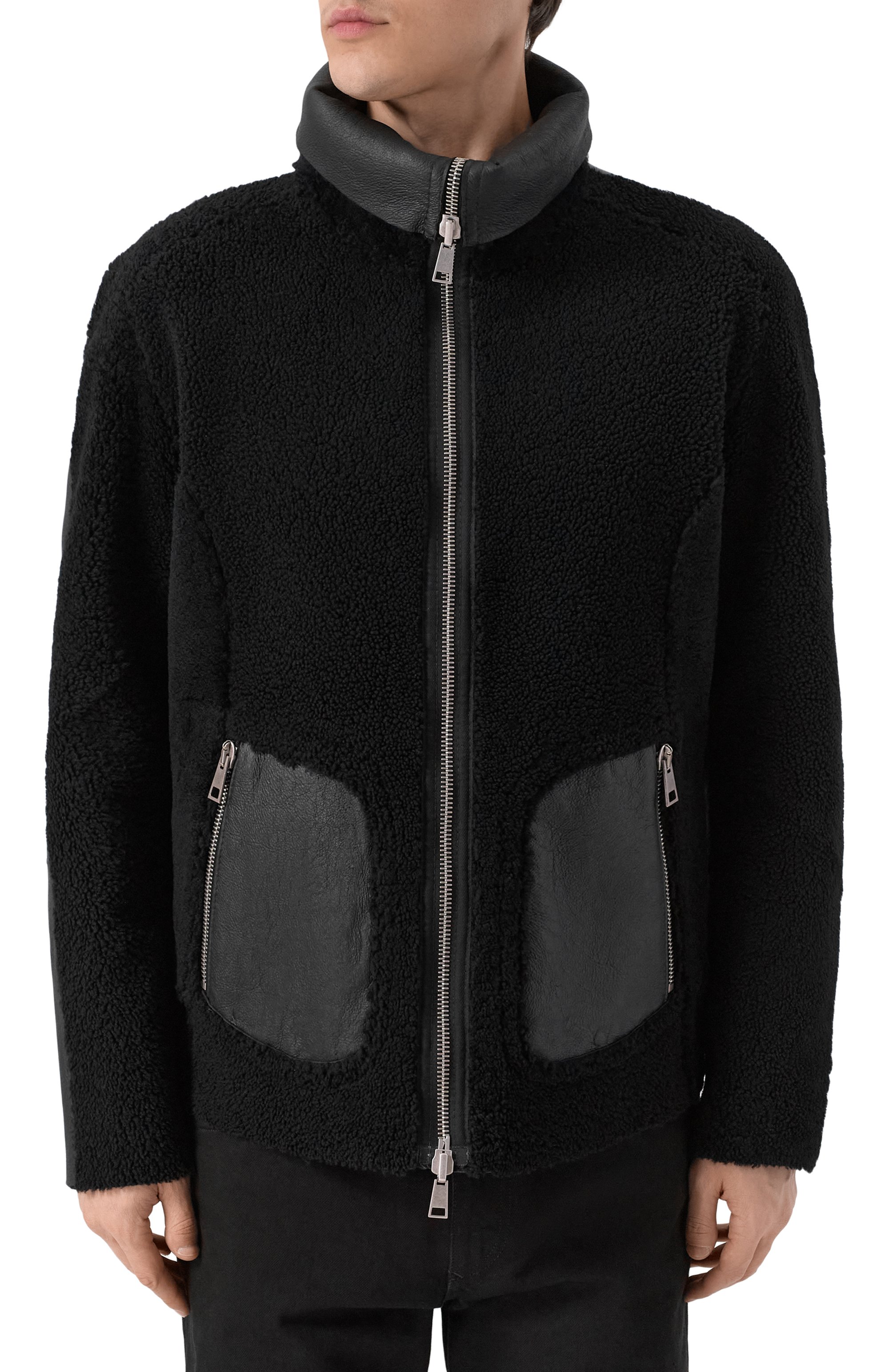 Двусторонняя дубленка из овчины ANDREA YA'AQOV, арт. 25MSHE53B/SHEARLING, фото 6