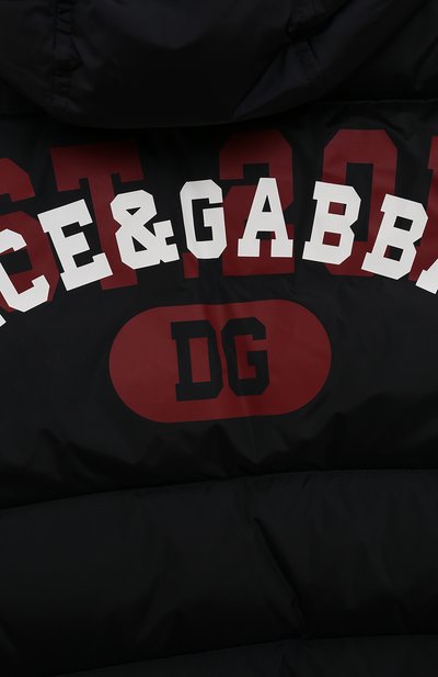 Пуховое пальто DOLCE & GABBANA, арт. L4RB6T/G7NMN_SET, фото 3