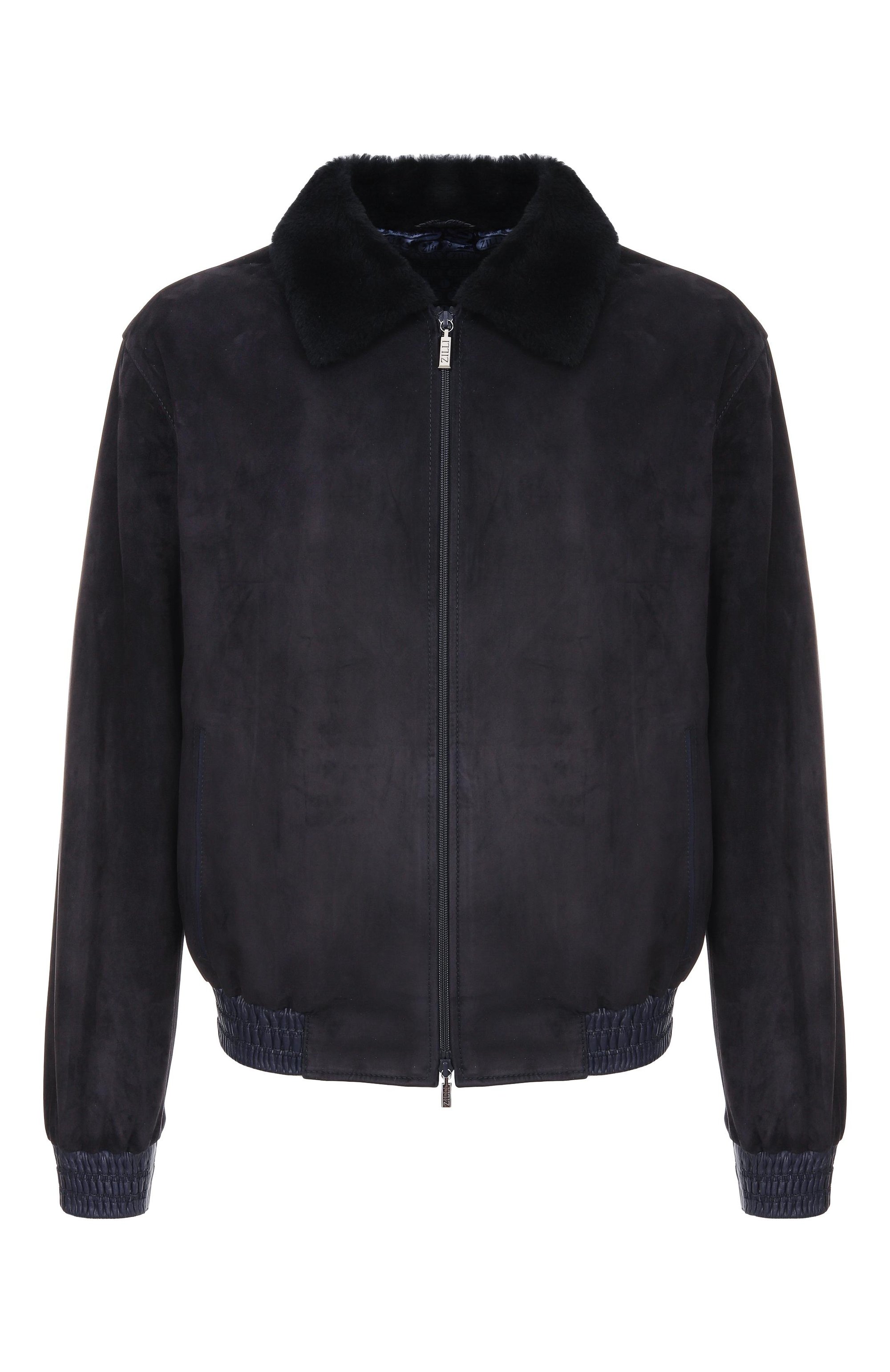 Замшевый бомбер с отделкой из овчины ZILLI, арт. AHIKH3M1008VFRI00/64-68, фото 1