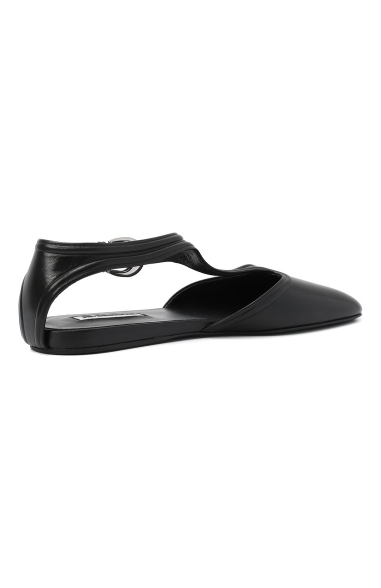 Кожаные балетки mary jane JIL SANDER, арт. J16WP0131-P8226, фото 1