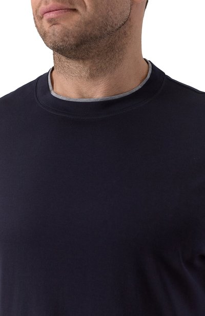 Хлопковая футболка BRUNELLO CUCINELLI, арт. M0B137427W, фото 5