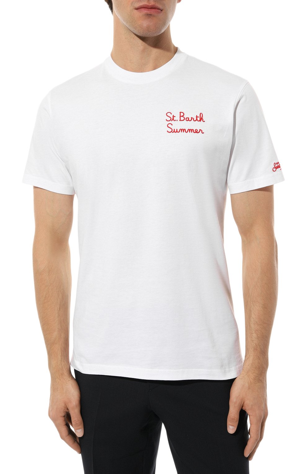 Хлопковая футболка MC2 SAINT BARTH, арт. STBM/TSHIRT MAN/00140D, фото 3