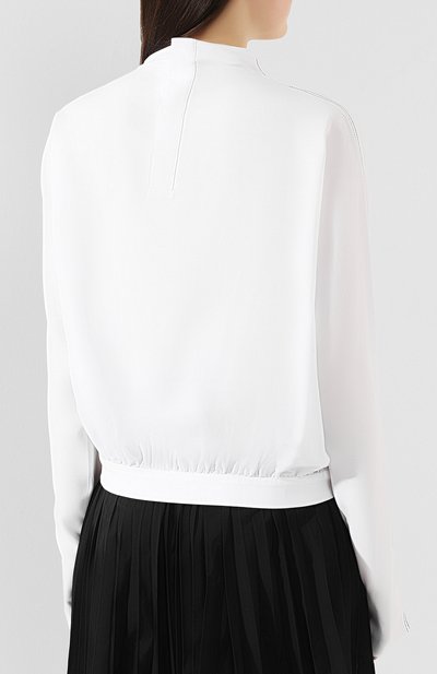 Блузка с воротником-стойкой MARNI, арт. CAMA0080A0/TV285, фото 4