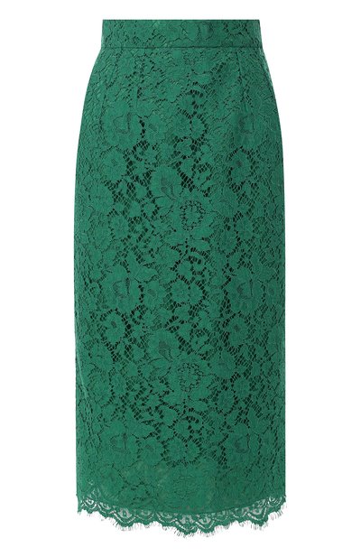 Кружевная юбка-карандаш с разрезом DOLCE & GABBANA, арт. F4BG6T/HLMHW, фото 1