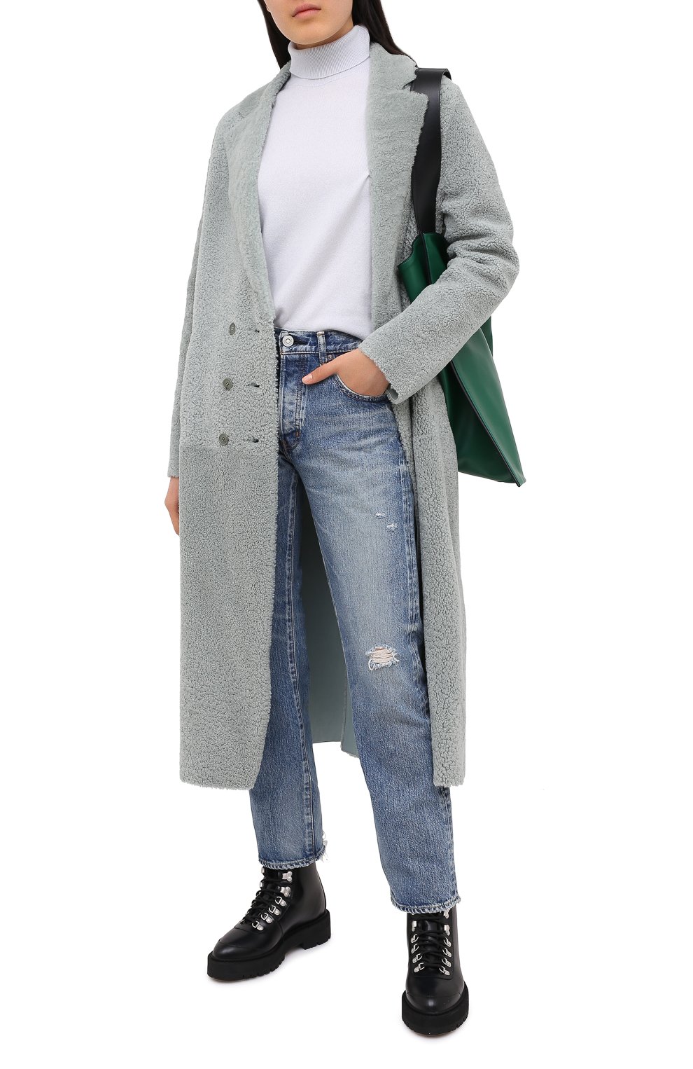 Шуба из овчины INES&MARECHAL, арт. FESTIN, фото 2