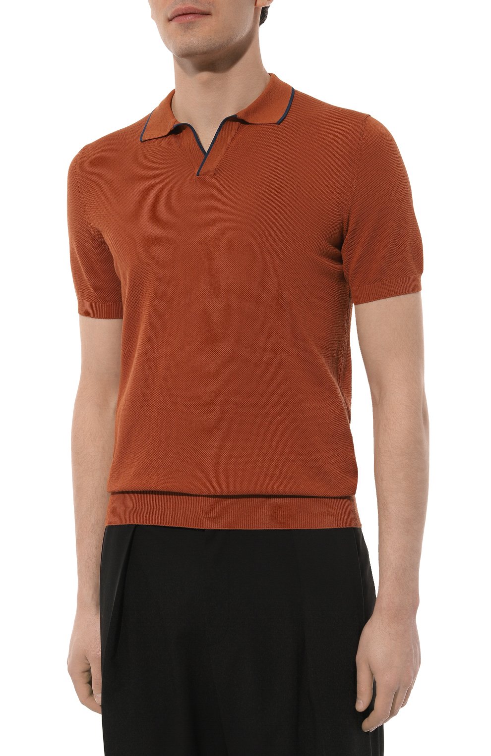 Хлопковое поло  GRAN SASSO, арт. 57157/20642, фото 3