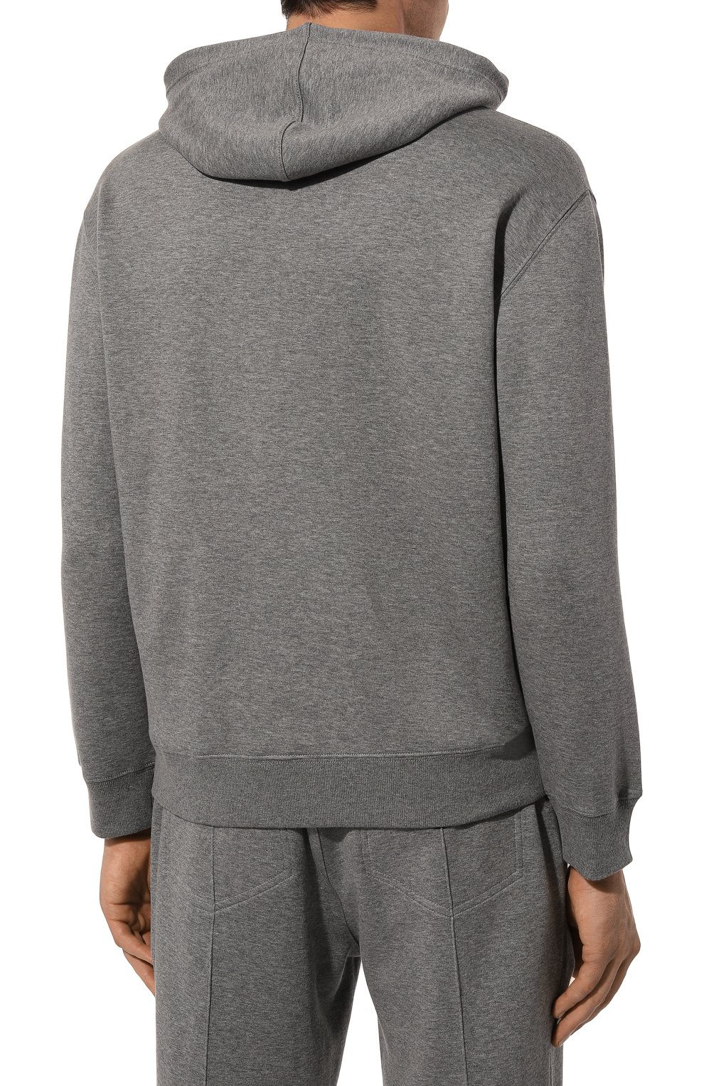 Худи из хлопка и кашемира BRUNELLO CUCINELLI, арт. MM831B2333, фото 4