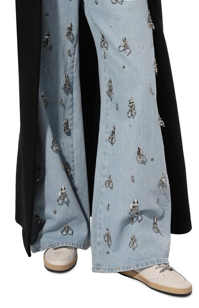 Кожаные кеды ball star GOLDEN GOOSE DELUXE BRAND белого цвета по цене 57950 руб., арт. GWF00117.F000783, фото 3 Кожаные кеды ball star GOLDEN GOOSE DELUXE BRAND, арт. GWF00117.F000783, фото 3