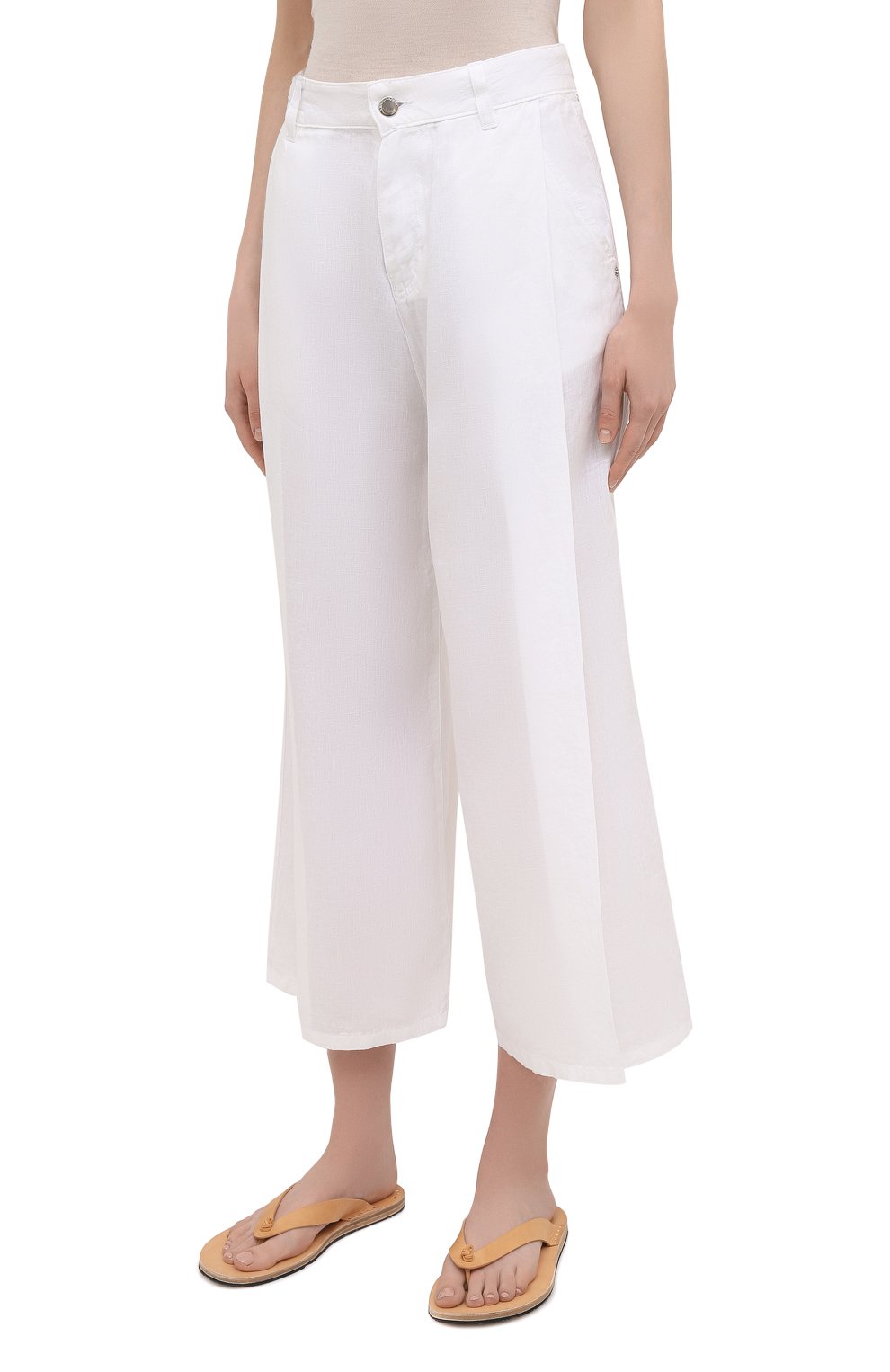 Льняные брюки EMPORIO ARMANI, арт. 3K2J40/2N0ZZ, фото 3