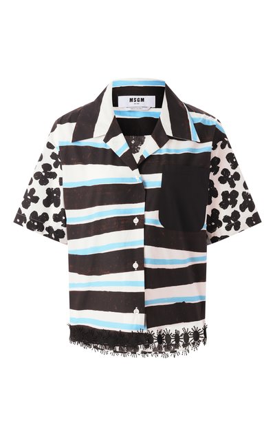 Женская хлопковая рубашка MSGM, арт. 3841MDE27Y/257150