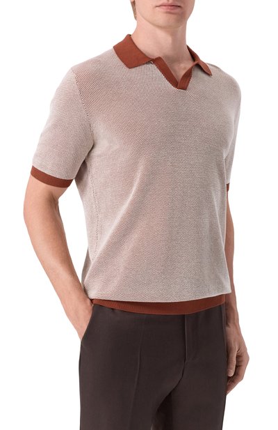 Хлопковое поло GRAN SASSO, арт. 57155/26901, фото 3