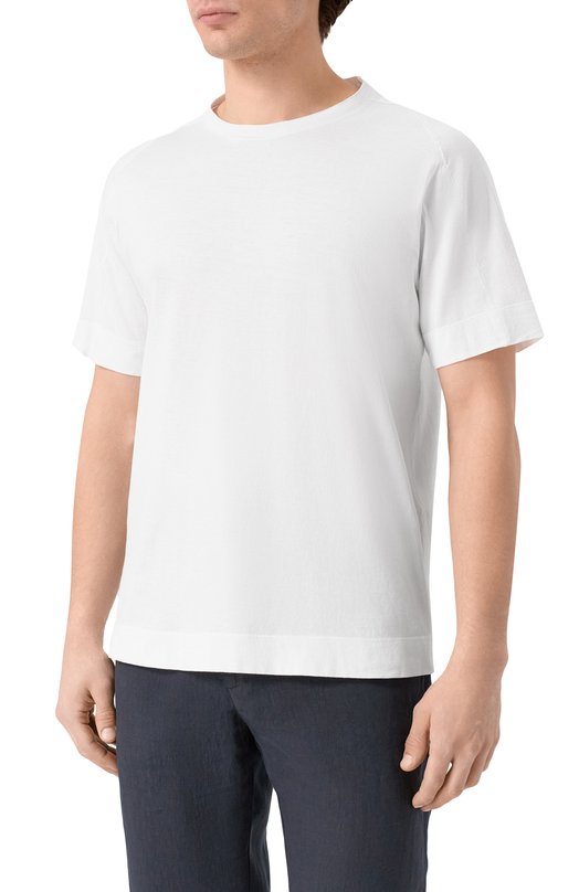 Хлопковая футболка Transit CFUTRC1360 Белый  CFUTRC1360 Фото 3