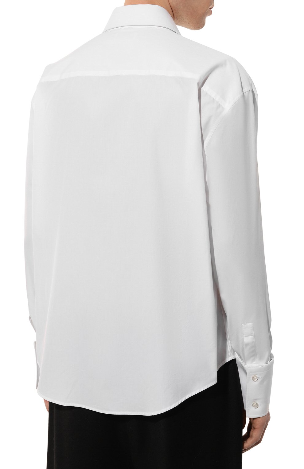 Хлопковая рубашка ALEXANDER MCQUEEN, арт. 765431/QNAAD, фото 4