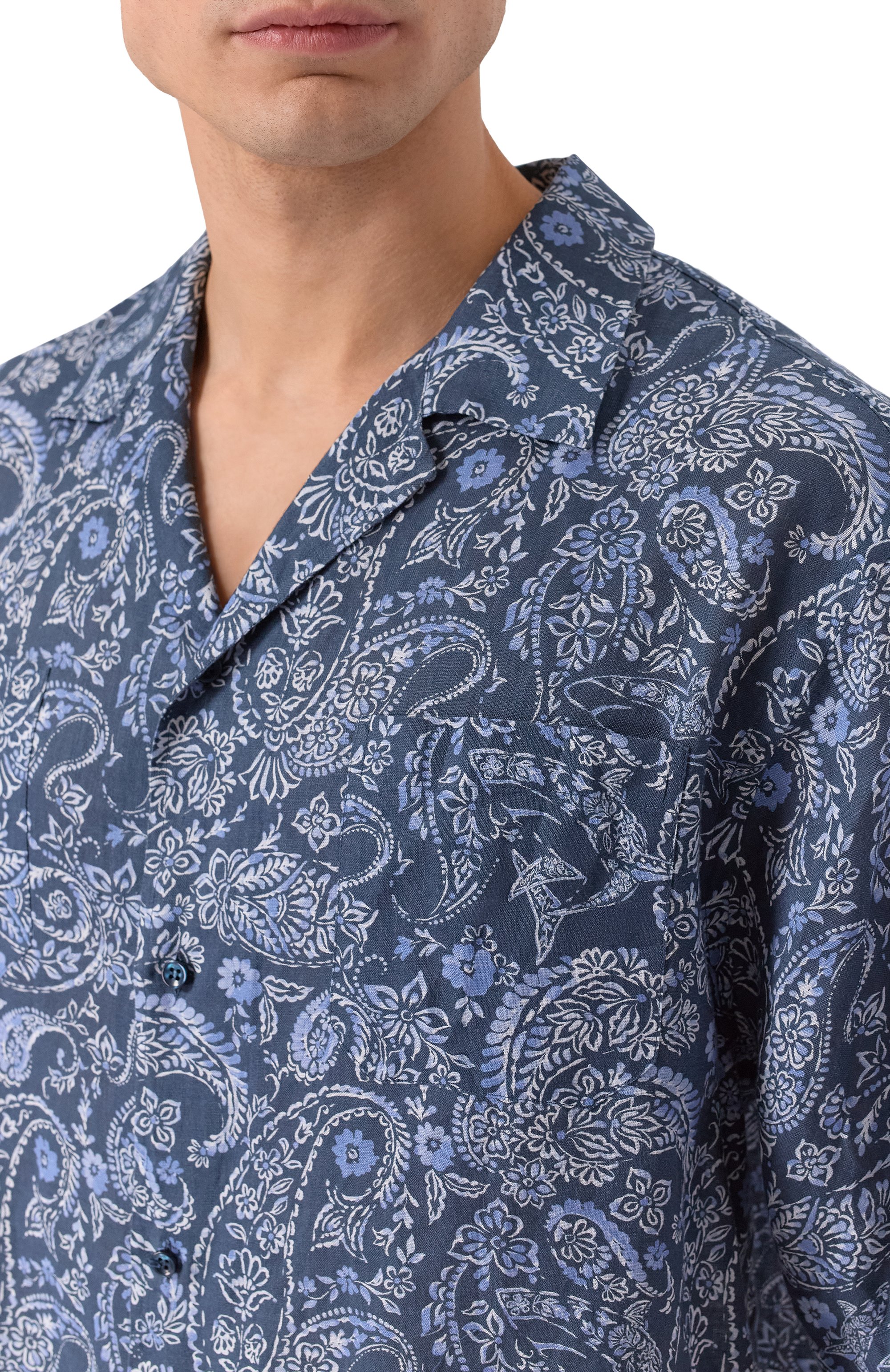 Льняная рубашка PAUL&SHARK, арт. 26413177, фото 5