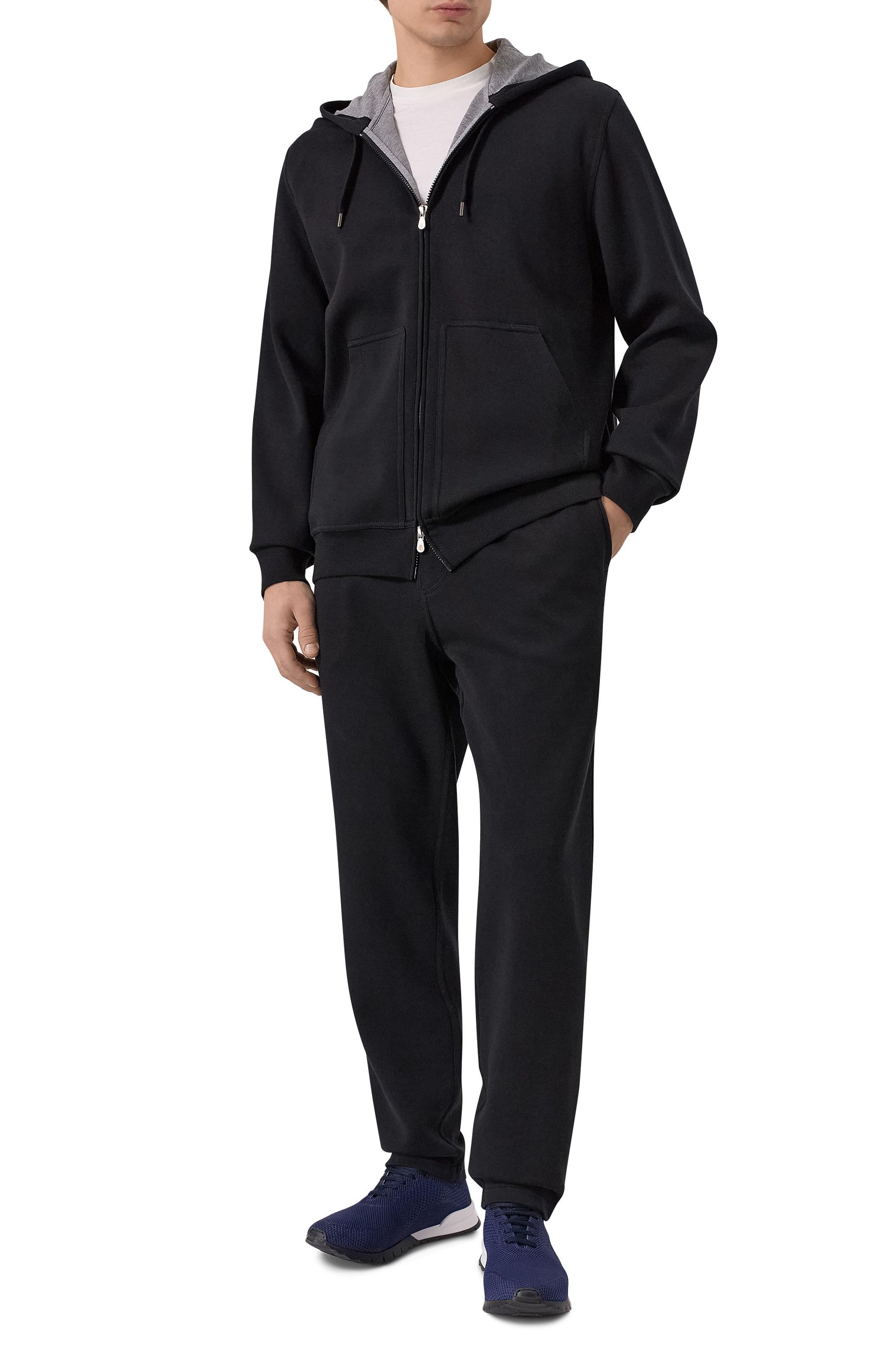 Текстильные кроссовки KITON, арт. USSFITSN00809_001, фото 2