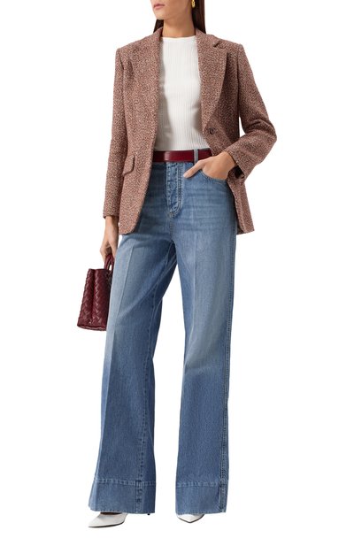 Жакет из шерсти и хлопка CHLOÉ, арт. CHC23AVE18179 9CB, фото 2