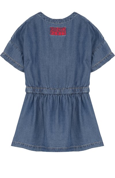 Мини-платье с поясом на кулиске KENZO, арт. KL30128/3A-6A, фото 2